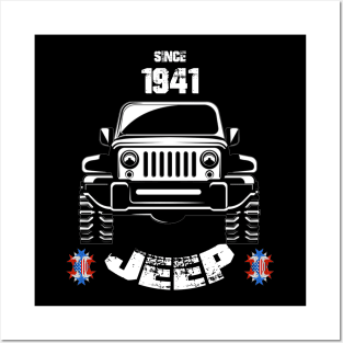 jeep Posters and Art